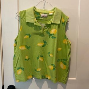 E P‎ Ladies Sleeveless Golf Shirt